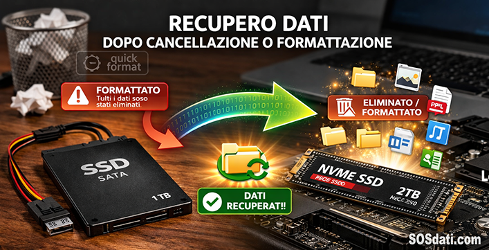 Recupero dati cancellati da SSD